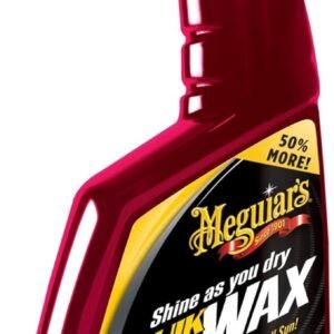 Meguiar’s Quik Wax, 710 ml | Designed to Enhance Deep Gloss Finish on Vehicle Paint | Adds a Durable Protective Layer and Maintains Smooth Surface Feel