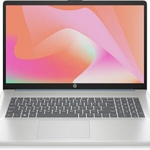 HP 17.3″ Laptop, FHD Display, Intel Core i7 1355U Processor, 16GB RAM, 512GB SSD, Intel Iris Graphics, Windows 11 Home, 2.08 kg, Natural Silver, 9T0L0PA
