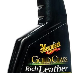 Meguiar’s Gold Class Rich Leather 3-in-1 Treatment, 450 ml | Cleans, Conditions & Protects Leather Surfaces | Prevents Fading, Cracking & Premature Wear