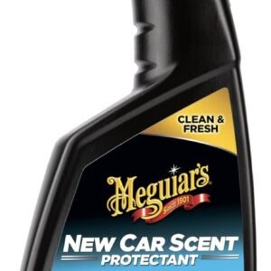 Meguiar’s New Car Scent Protectant, 16 oz | Cleans, Shines and Protects Interior Surfaces | Leaves Fresh New Car Fragrance | Safe on Vinyl, Leather and Plastic