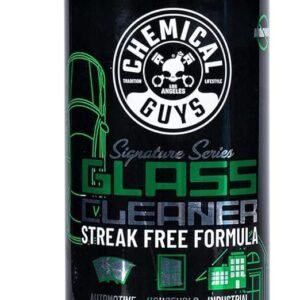 Chemical Guys Signature Series Glass Cleaner (Works on Glass, Windows, Mirrors, Navigation Screens & More; Car, Truck, SUV and Home Use), Ammonia Free & Safe on Tinted Windows, 473 ml