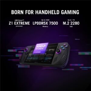 ROG Ally X Gaming Handheld ?Windows 11, AMD Ryzen Extreme Processor, 1TB, 1080p 120Hz display