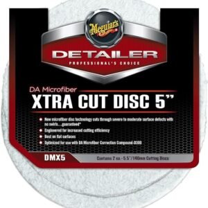 Meguiar’s (DMX5) 5″ DA Microfiber Xtra Cut Disc