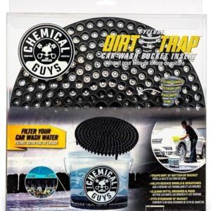 Chemical Guys Cyclone Dirt Trap Car Wash Bucket Insert Car Wash Filter Removes Dirt and Debris While You Wash (Black)