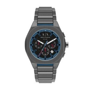 Armani Exchange Sync NYC Chronograph Gunmetal Stainless Steel Watch AX4295