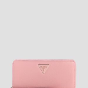 Pink laurel ii large zip around wallet