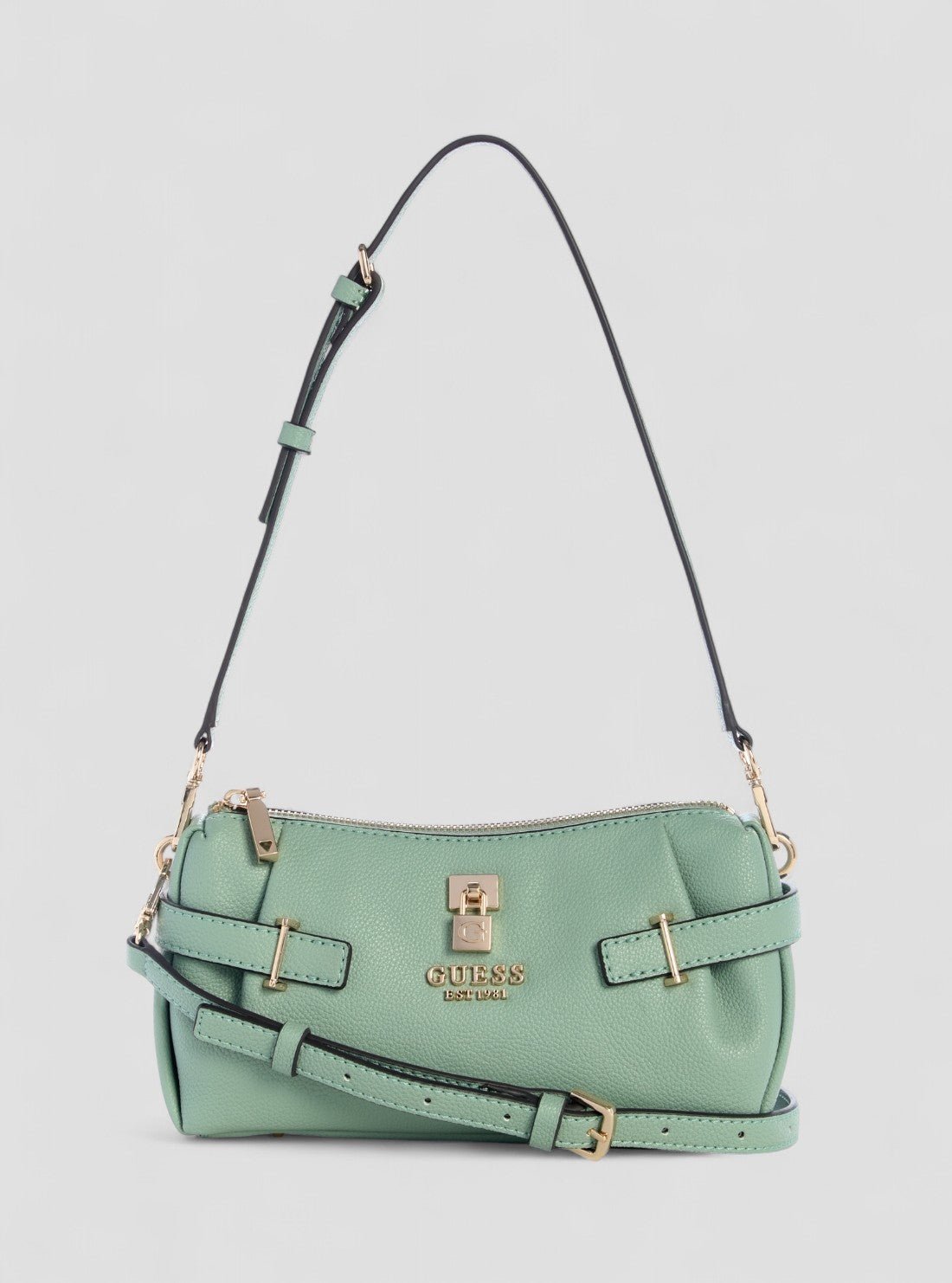 Green yesba mini top zip bag