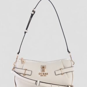 White yesba mini top zip bag