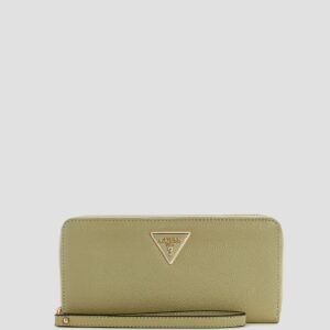 Green laurel large wallet