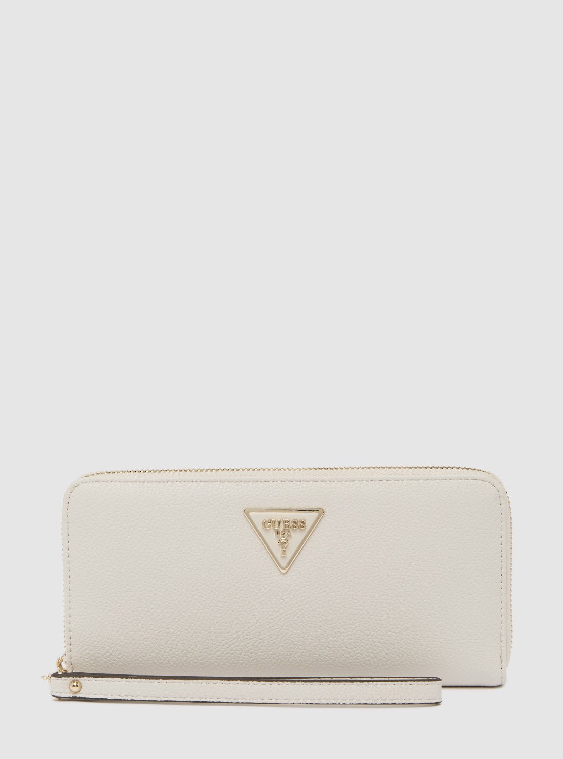 White laurel large wallet