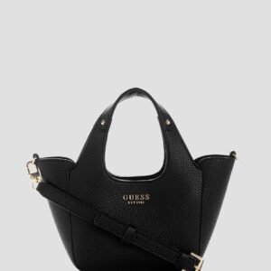 Black helina mini tote bag