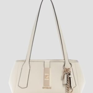 White brooke shoulder satchel bag