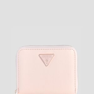 Pink isobel small zip around wallet