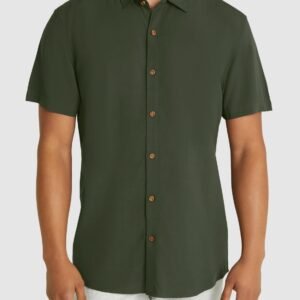 Military Dom Viscose Short Sleeve Shirt