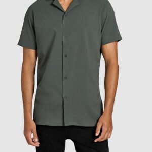 Green Euston Stretch Shirt