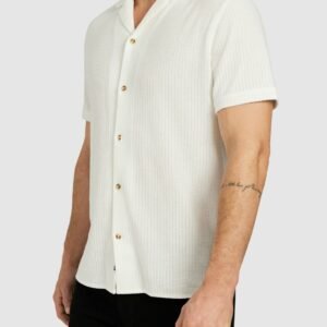 White Matera Textured Shirt