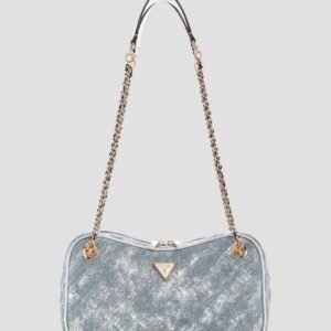 Blue giully ii shoulder satchel bag