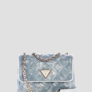 Blue giully ii mini convertible flap bag