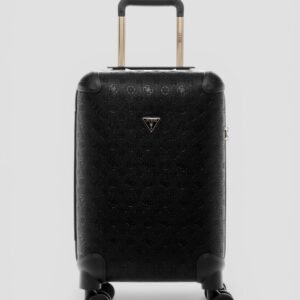 Black logo wilder 45cm suitcase
