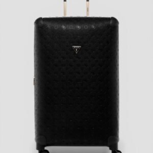 Black logo wilder 71cm suitcase