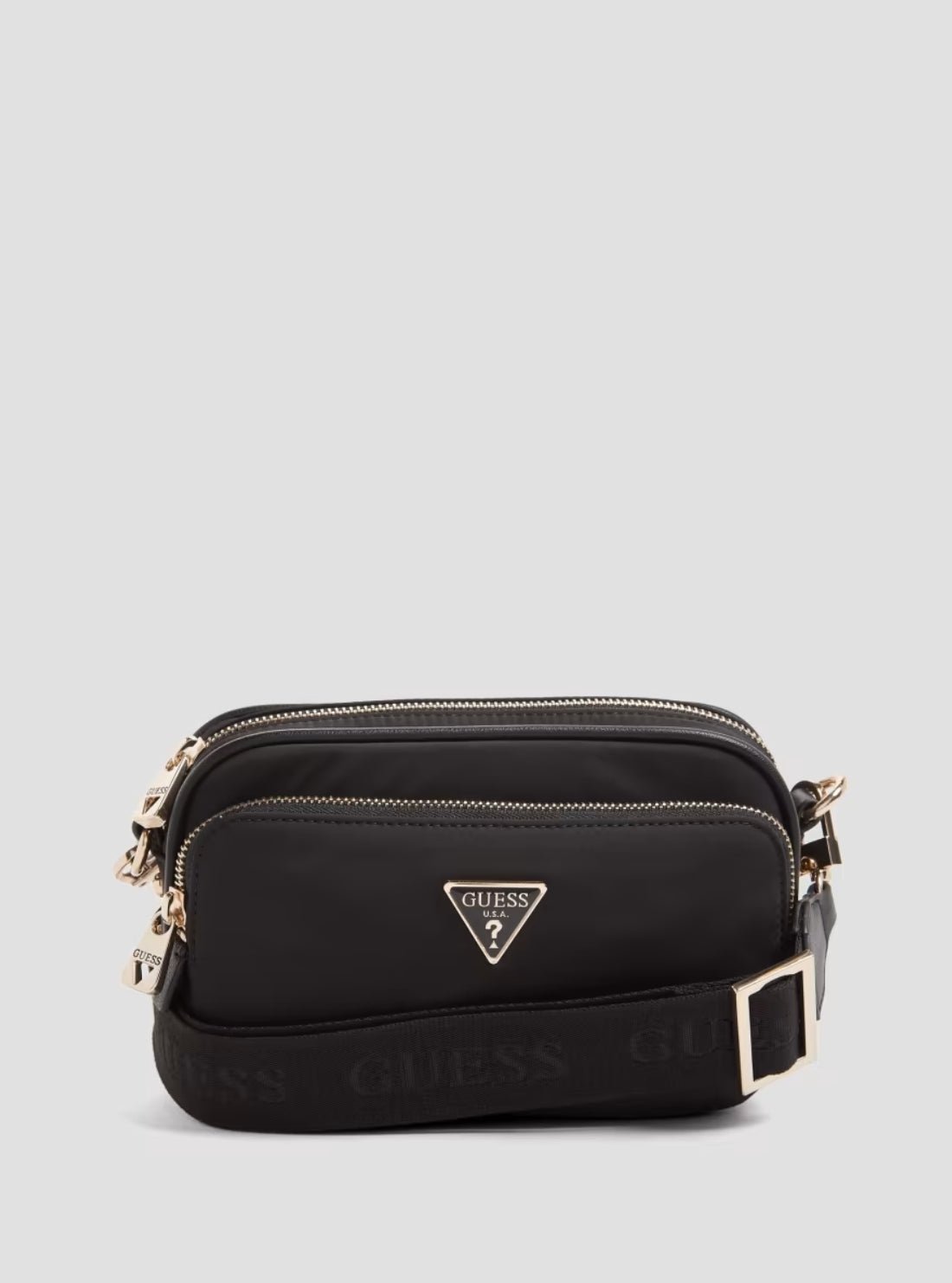 Eco black gemma crossbody bag