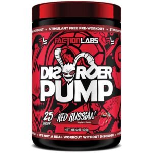 Faction Labs Disorder Pump Red Russian Raspberry 400g