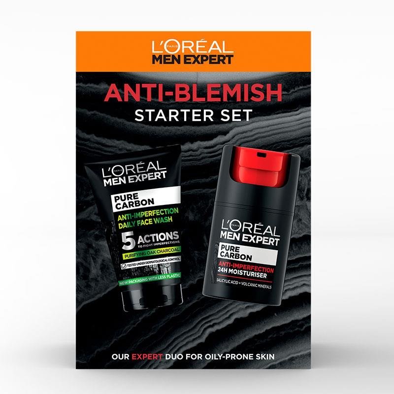 L'Oreal Paris Men Expert Anti-Blemish Duo Starter Set 2023