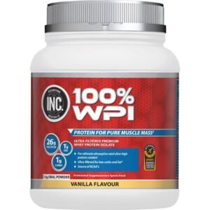 INC 100 WPI Vanilla Flavour 1kg
