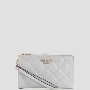 Grey laurel organiser wallet