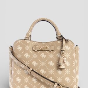 Biscotti logo silia girlfriend satchel bag