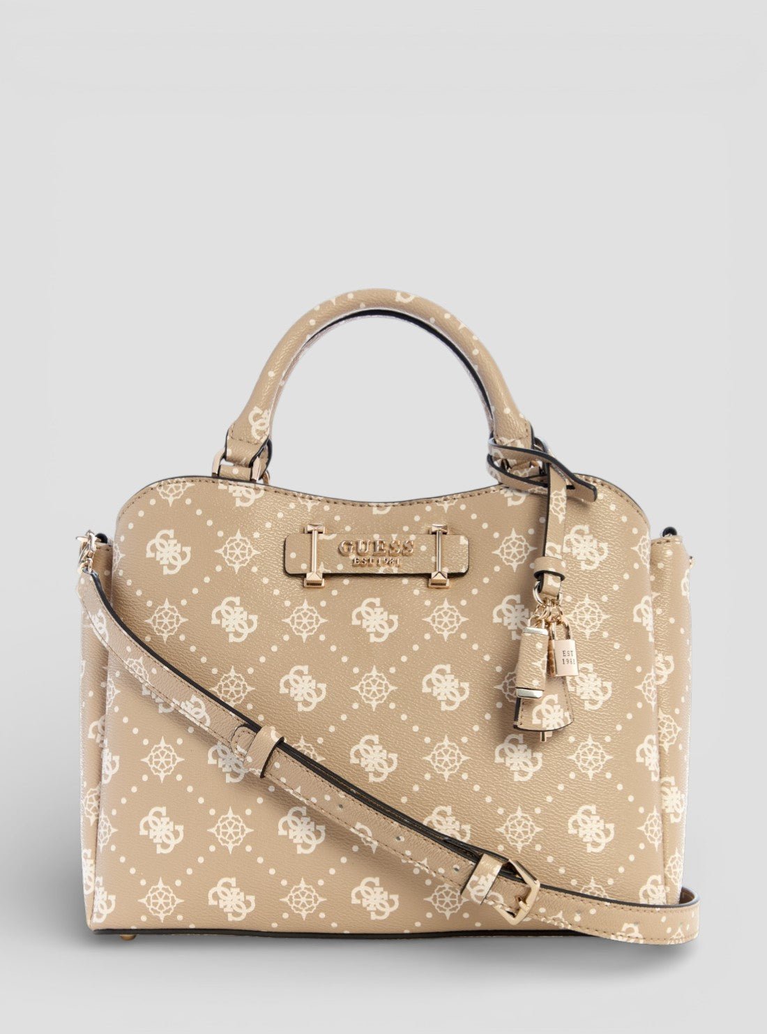 Biscotti logo silia girlfriend satchel bag