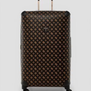 Brown logo wilder 71cm suitcase