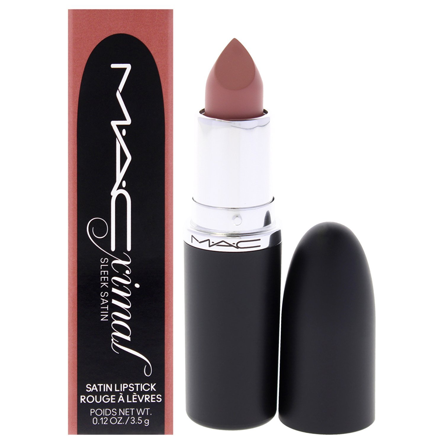 MAC                
                


                
                Macximal Satin Lipstick - 835 Modesty By Mac For Women 0.12oz