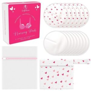 Ninja Mama Super Soft Washable Breast Pads Pack of 14