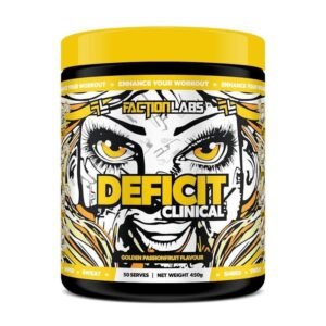 Faction Labs Deficit Clinical – 50 serves Golden Passionfruit