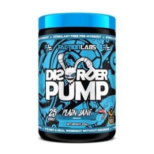 Faction Labs Disorder Pump – 25 Serves Plain Jane (Unflavoured)