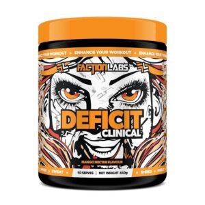 Faction Labs Deficit Clinical – 50 serves Mango Nectar