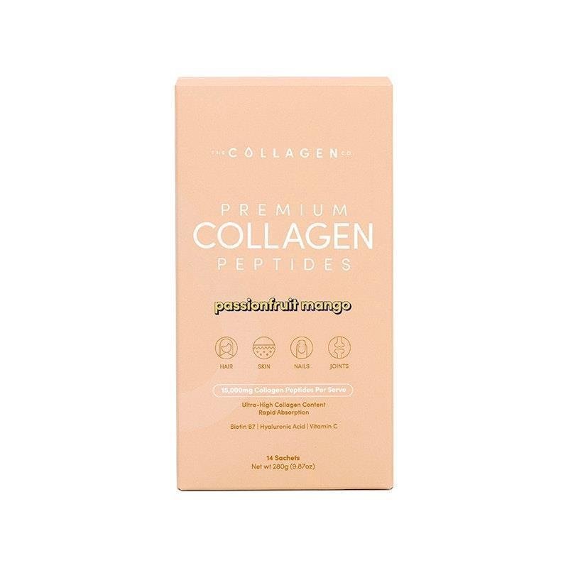 The Collagen Co Passionfruit Mango Collagen 14Sachets