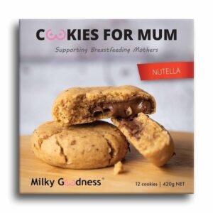 Milky Goodness Nutella Lactation Cookies 12Pack