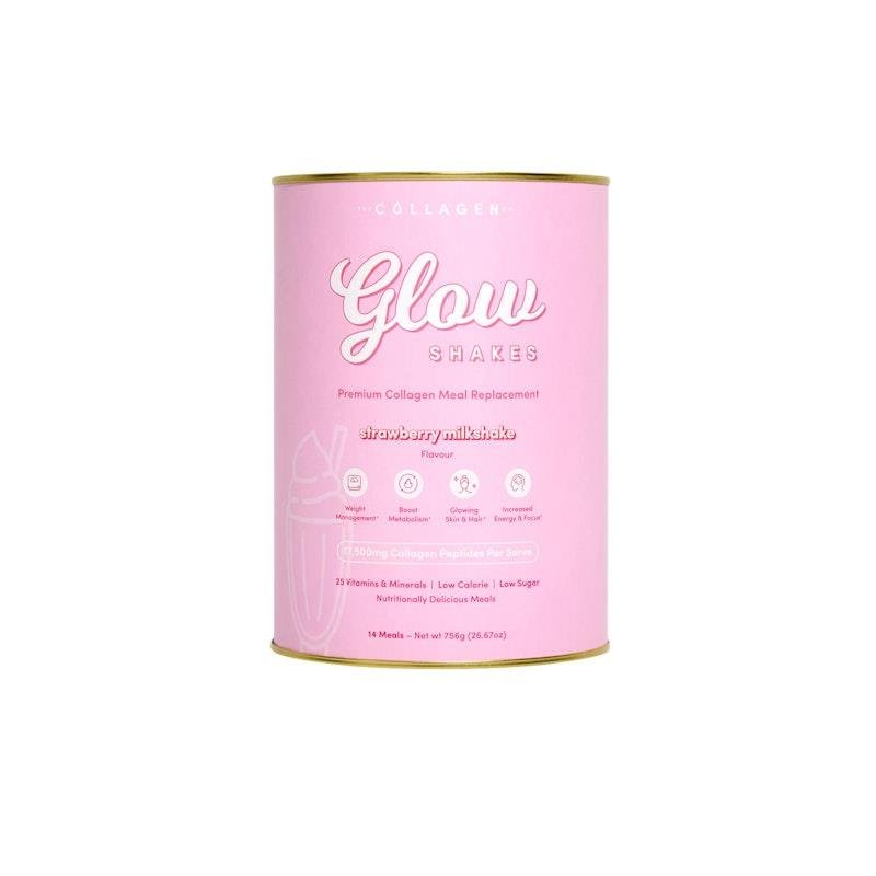 The Collagen Co Strawberry Milkshake Collagen Meal Replacement 756g