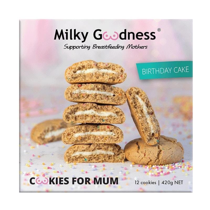 Milky Goodness Birthday Cake Lactation Cookie 12Pack