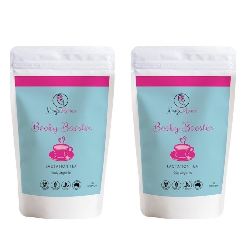 Ninja Mama Twin Pack Lactation Tea Bags Twin Pack  For Breastfeeding And Pumping Mamas