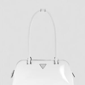 White arnela shoulder satchel bag