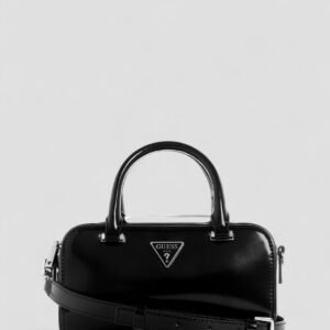 Black arnela mini satchel bag