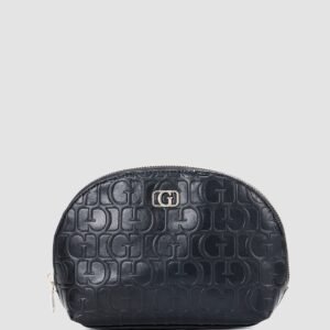 Black g logo television dome pouch