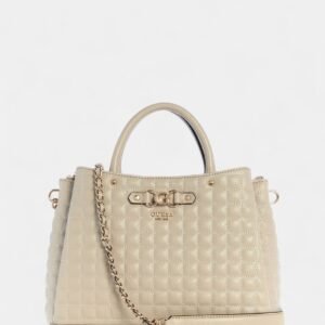 Beige nadira girlfriend satchel bag