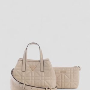 Beige edita mini tote bag