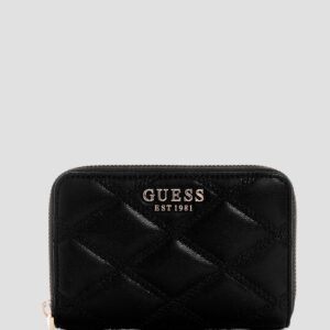 Black tamsin medium zip wallet