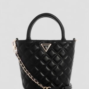 Black giully mini tote bag