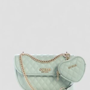 Green atabey convertible crossbody flap bag